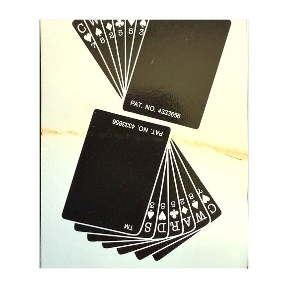 CWARDS Card & Word Game 1983 - Patent 4,333,656 - Picture 11 of 11